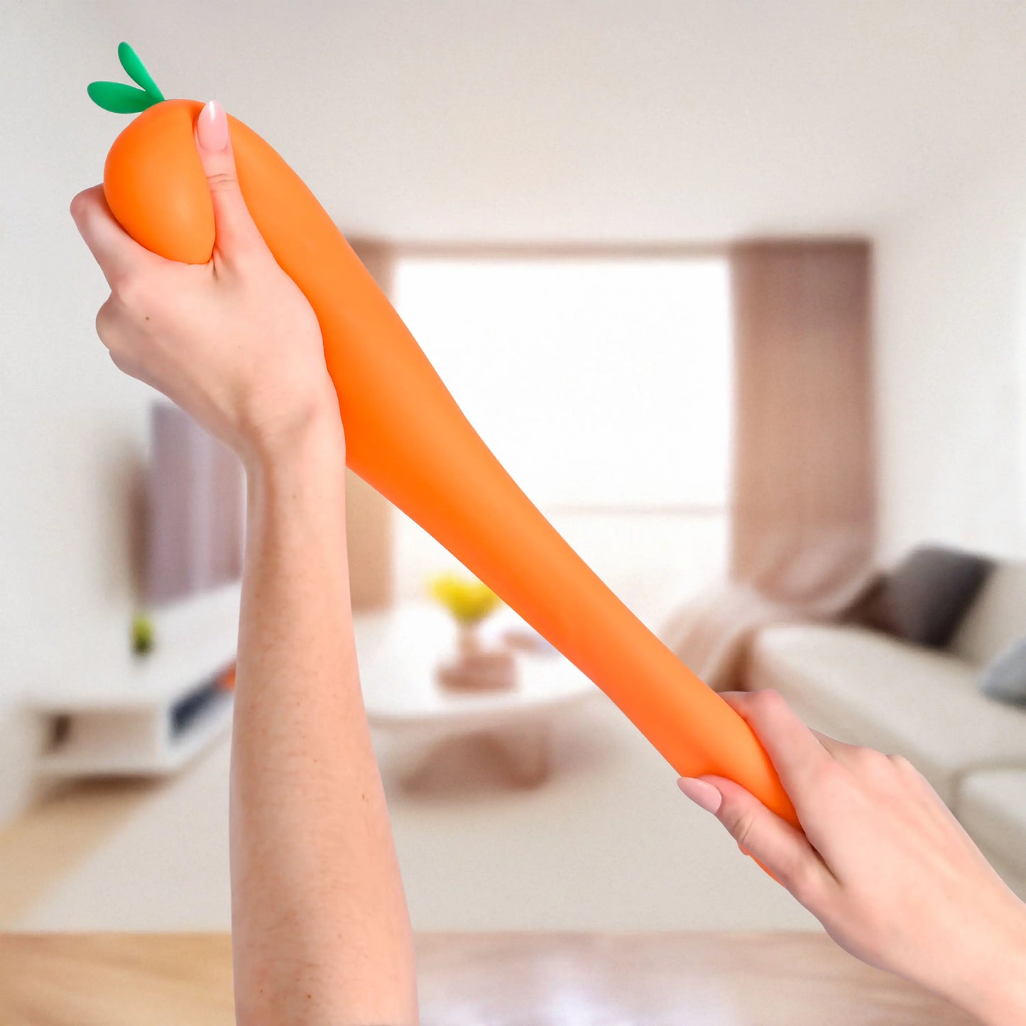 Jumbo 11.5-Inch Sensory Relief Carrot